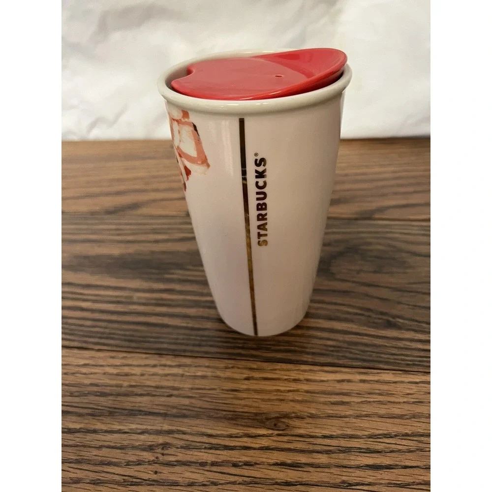 Lot of STARBUCKS Cups‎ - Joyful, Iridescent Glass, Frosted Green, Floral Poppies